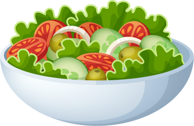 Salad Bowl Illustration