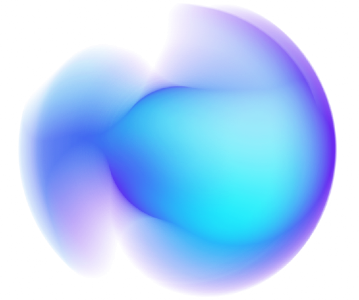 abstract gradient blur circle blue